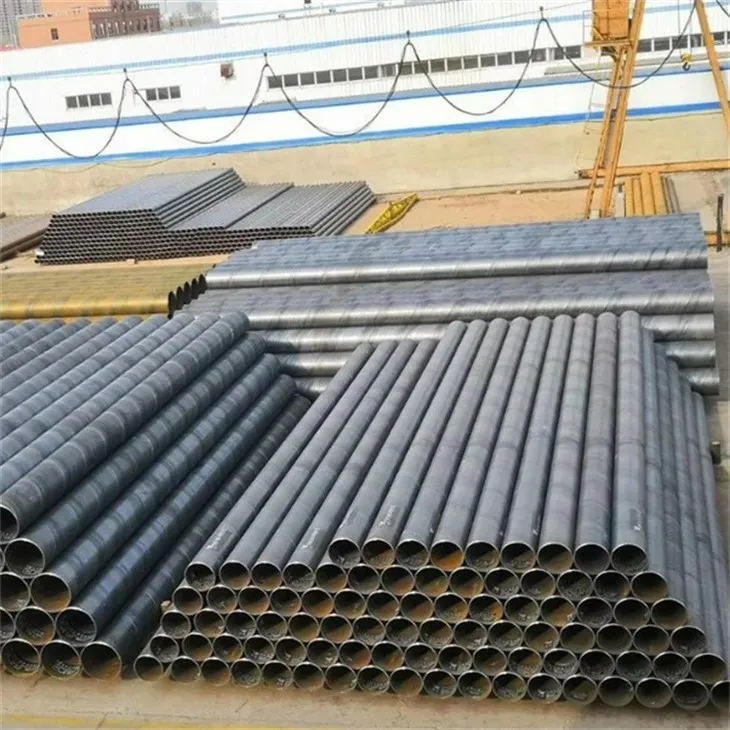 A106 Spiral Welded Black Tube