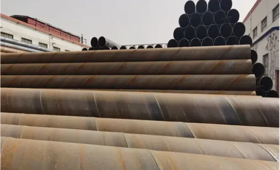 API spec 5L/EN10217 GB/T9711.1/GB/T9711.2 اسٹینڈرڈ سرپل ویلڈیڈ پائپ