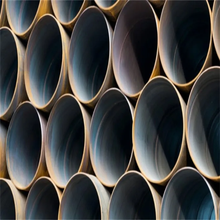 ASTM A53 کاربن اسٹیل نے سرپل ویلڈیڈ پائپ کو دیکھا