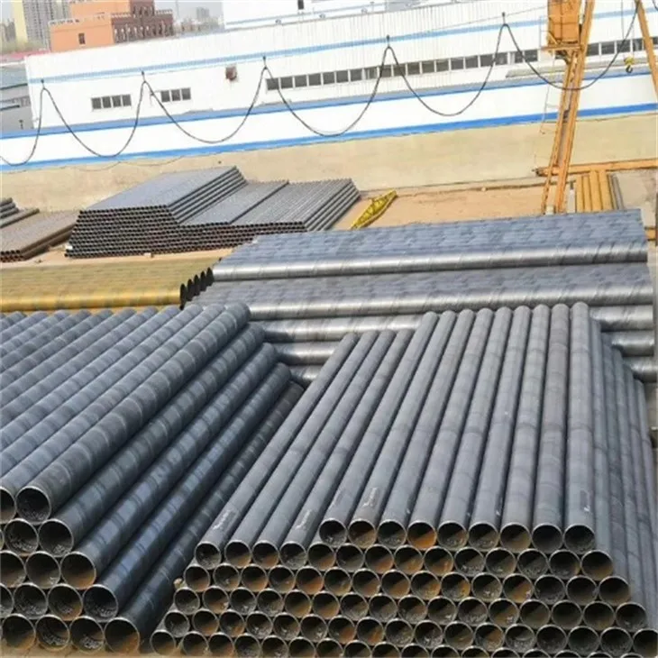 Carbon Welded S235j Seamless Spiral Steel Pipe