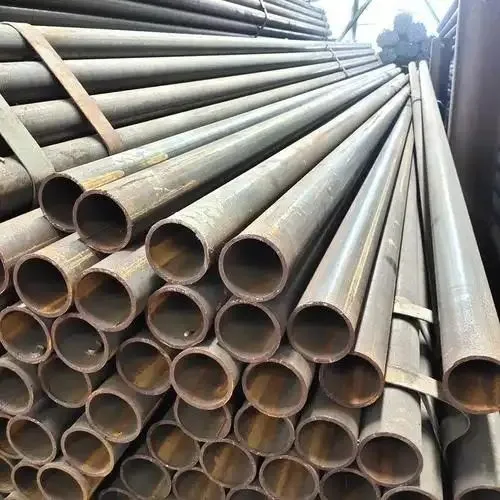 S275JR ERW بلیک راؤنڈ اسٹیل پائپ