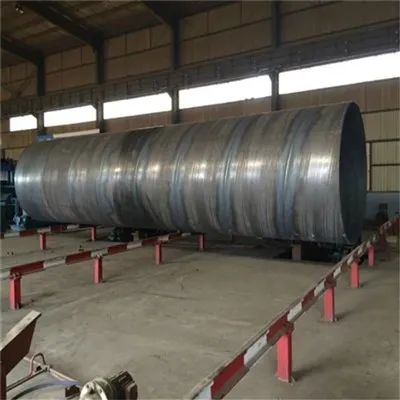 Q345b بڑے قطر کے سرپل ویلڈیڈ اسٹیل پائپ